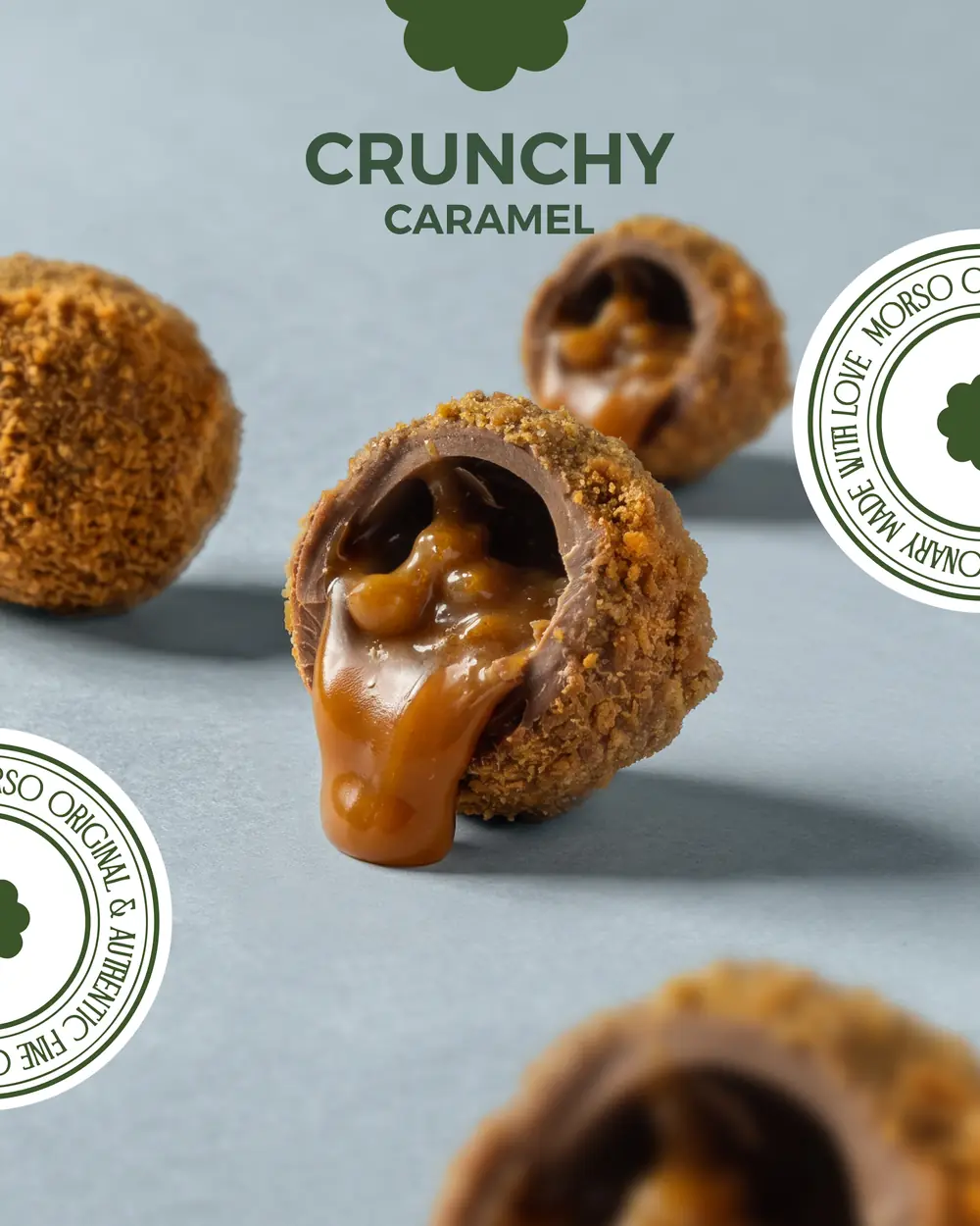 Crunchy caramel